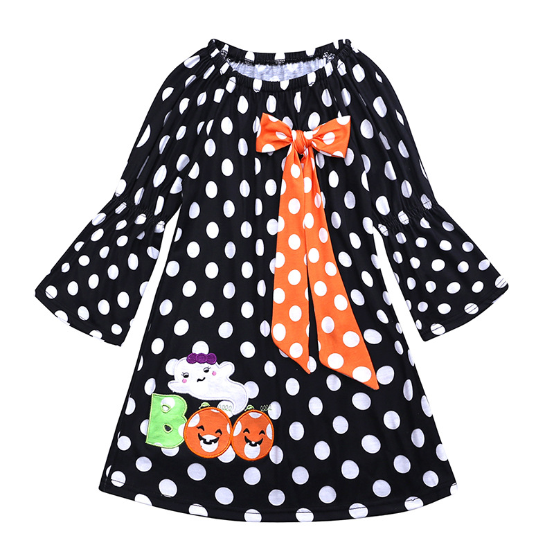 Langmou meisies se Halloween -rok